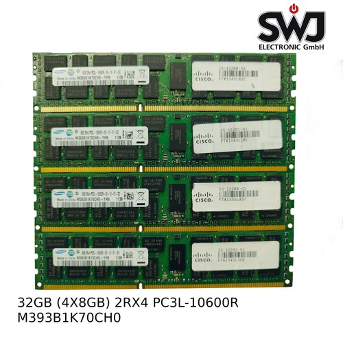 32gb 2rx4 pc3l 10600r - (4x8gb), pc3l-10600r
